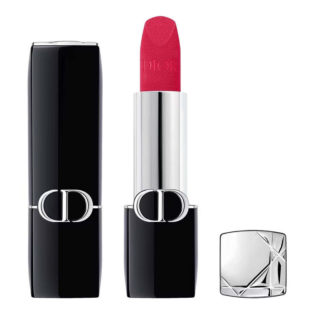 Dior Rouge Dior New Lipstick Color: 784 Rouge Rose a magenta - velvet 🔥